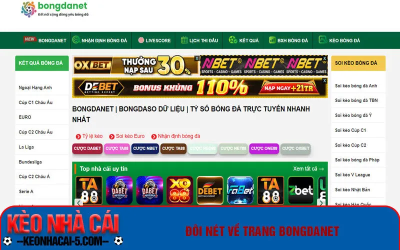 bongdalnet Đôi nét về trang bongdanet