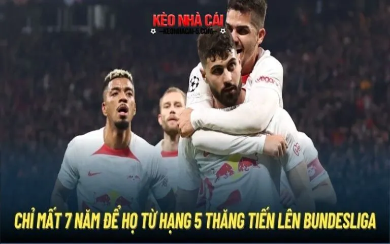 Chỉ mất 7 năm để họ từ Hạng 5 thăng tiến lên Bundesliga